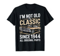 Funny 82Nd Birthday Car 1944 Birthday T-Shirt - Minimalist Print Men Women - T-Shirt, Sweatshirt, Hoodie