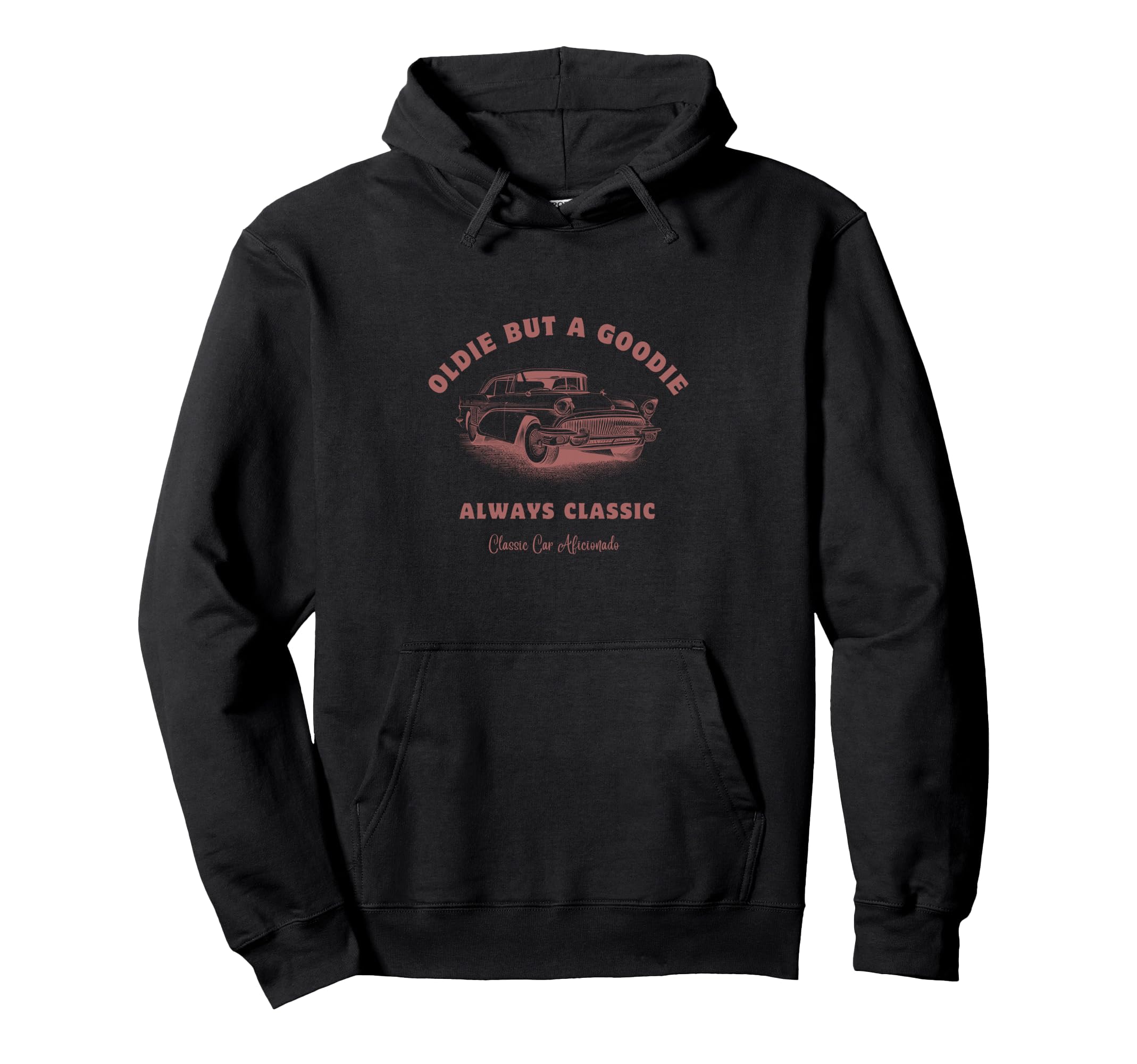 Car Aficionado Oldie But Goodie Hoodie - Graphic Print for Adults - T-Shirt, Sweatshirt, Hoodie