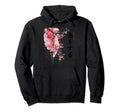 Breathe Kanji Sakura Flower Zen Hoodie - Fun Novelty Design Men Women - T-Shirt, Sweatshirt, Hoodie