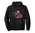 Turtle Vaporwave Aesthetic Synthwave 80S Hoodie - Graphic Print for Adults - T-Shirt, Sweatshirt, Hoodie
