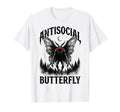 Cryptid Mothman Introvert Funny Sweatshirt - Minimalist Print Unisex - T-Shirt, Sweatshirt, Hoodie