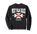 West Palm Beach Florida Fl Sweatshirt - Casual Everyday Wear for Adults - T-Shirt, Sweatshirt, Hoodie