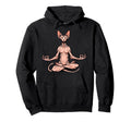 Meditation Sphynx Yoga Pose Relaxing Hoodie - Aesthetic Graphic for Adults - T-Shirt, Sweatshirt, Hoodie