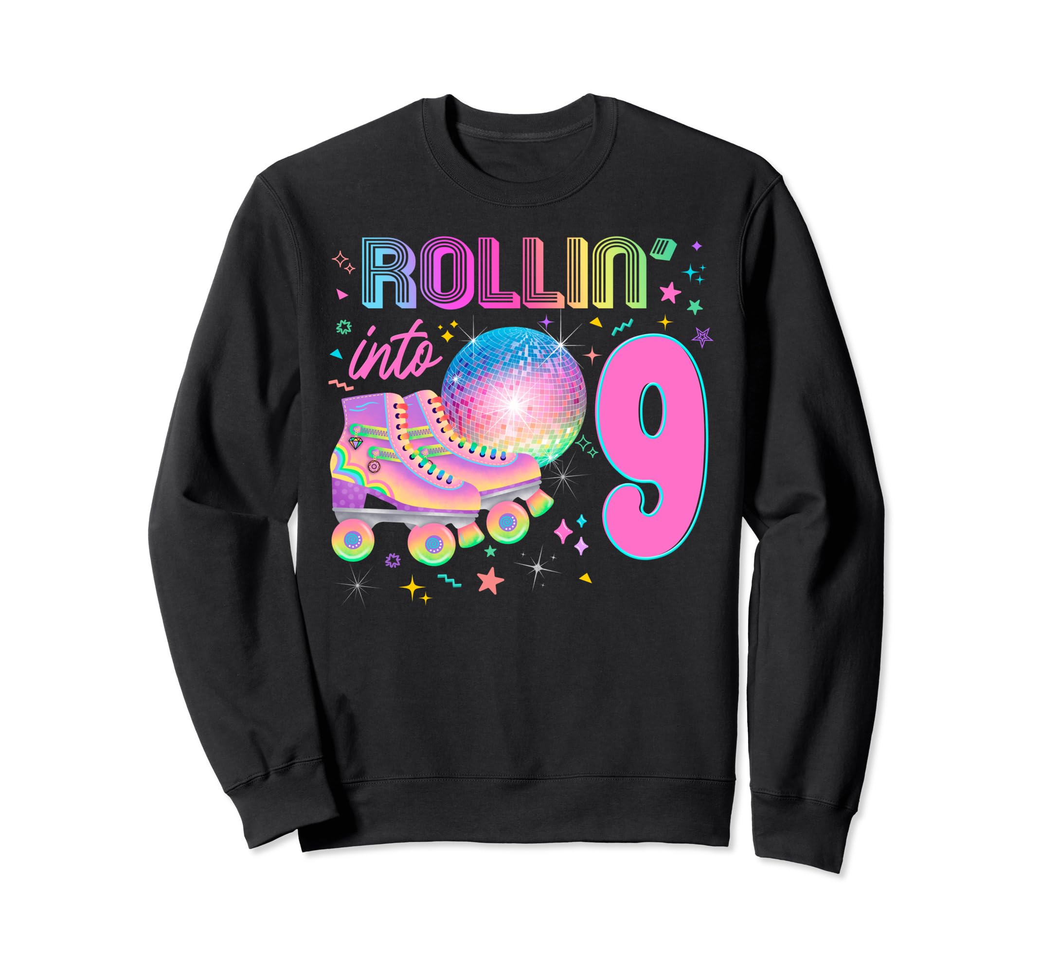 Roller Skates Party Skating 80S Sweatshirt - Aesthetic Graphic Men Women - T-Shirt, Sweatshirt, Hoodie