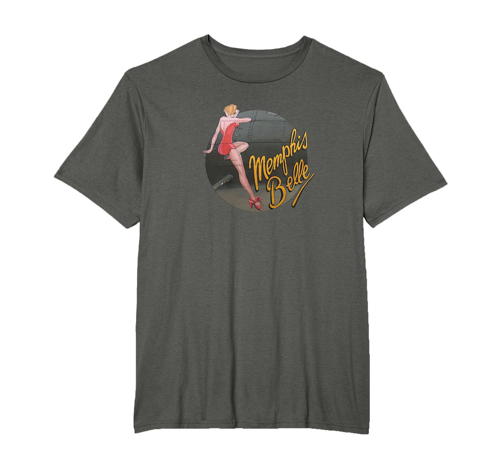 Pinup Ww2 B 17 Flying Fortress T-Shirt - Fun Novelty Design Men Women - T-Shirt, Sweatshirt, Hoodie