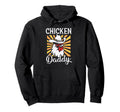 Sunburst Chicken Daddy Looking Hoodie - Aesthetic Graphic Men Women - T-Shirt, Sweatshirt, Hoodie