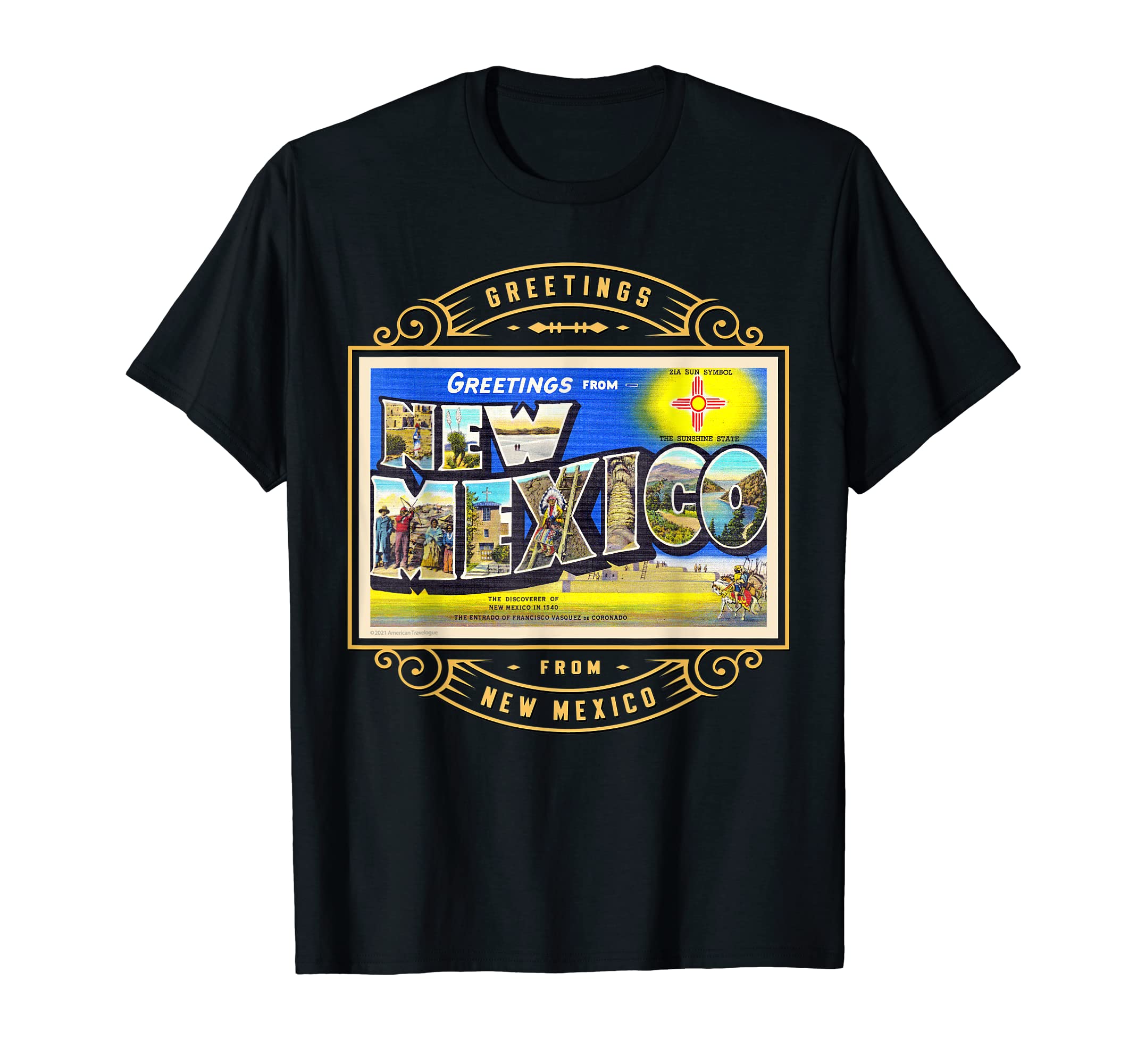 State New Mexico Nm Large Letter T-Shirt - Streetwear Style for Adults - T-Shirt, Sweatshirt, Hoodie