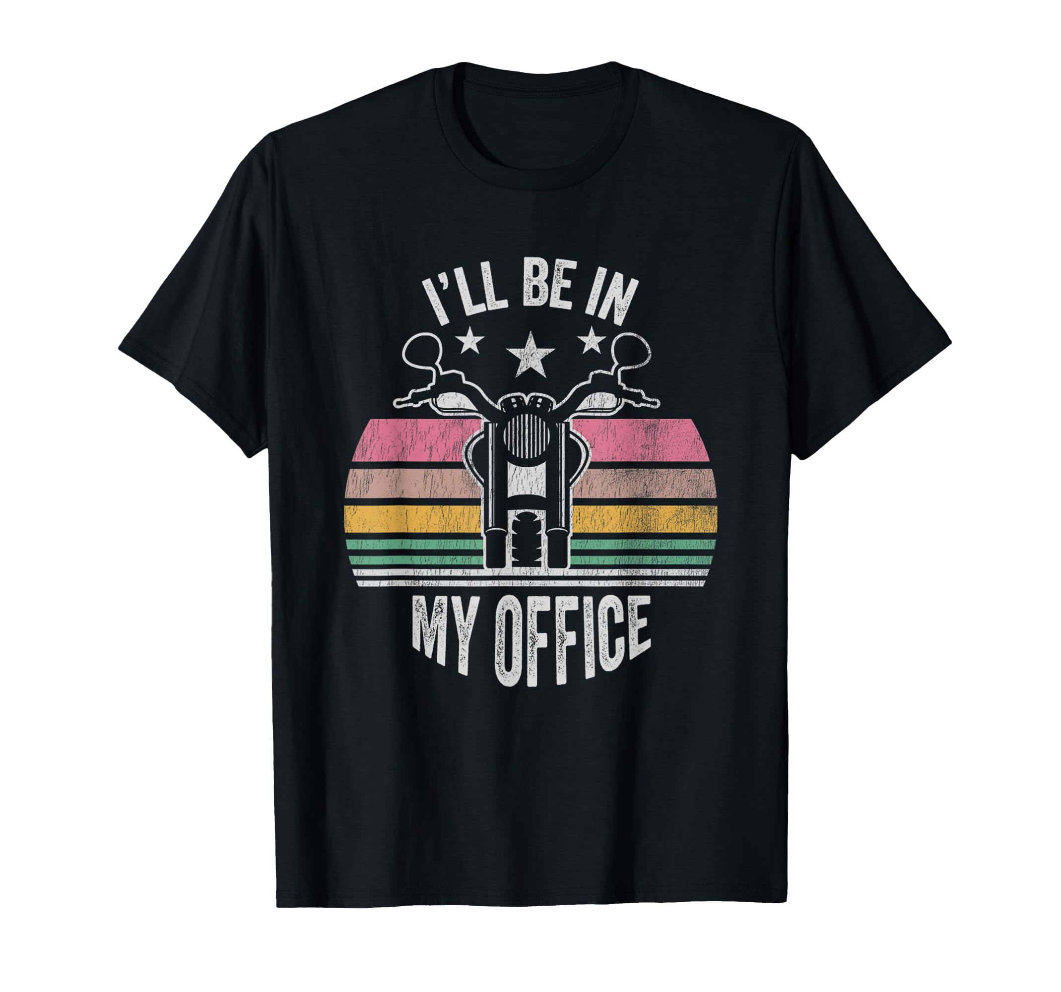 Ill Be My Office Motorcycle Ride T-Shirt - Minimalist Print Unisex - T-Shirt, Sweatshirt, Hoodie