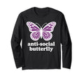 Antisocial Butterfly T-Shirt - Custom Art Print for Adults - T-Shirt, Sweatshirt, Hoodie