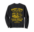Automotive Nostalgia Car Cruise Sweatshirt - Minimalist Print for Adults - T-Shirt, Sweatshirt, Hoodie