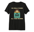 Vinyl Dj Vinyl Record Lovers Music T-Shirt - Fun Novelty Design for Adults - T-Shirt, Sweatshirt, Hoodie