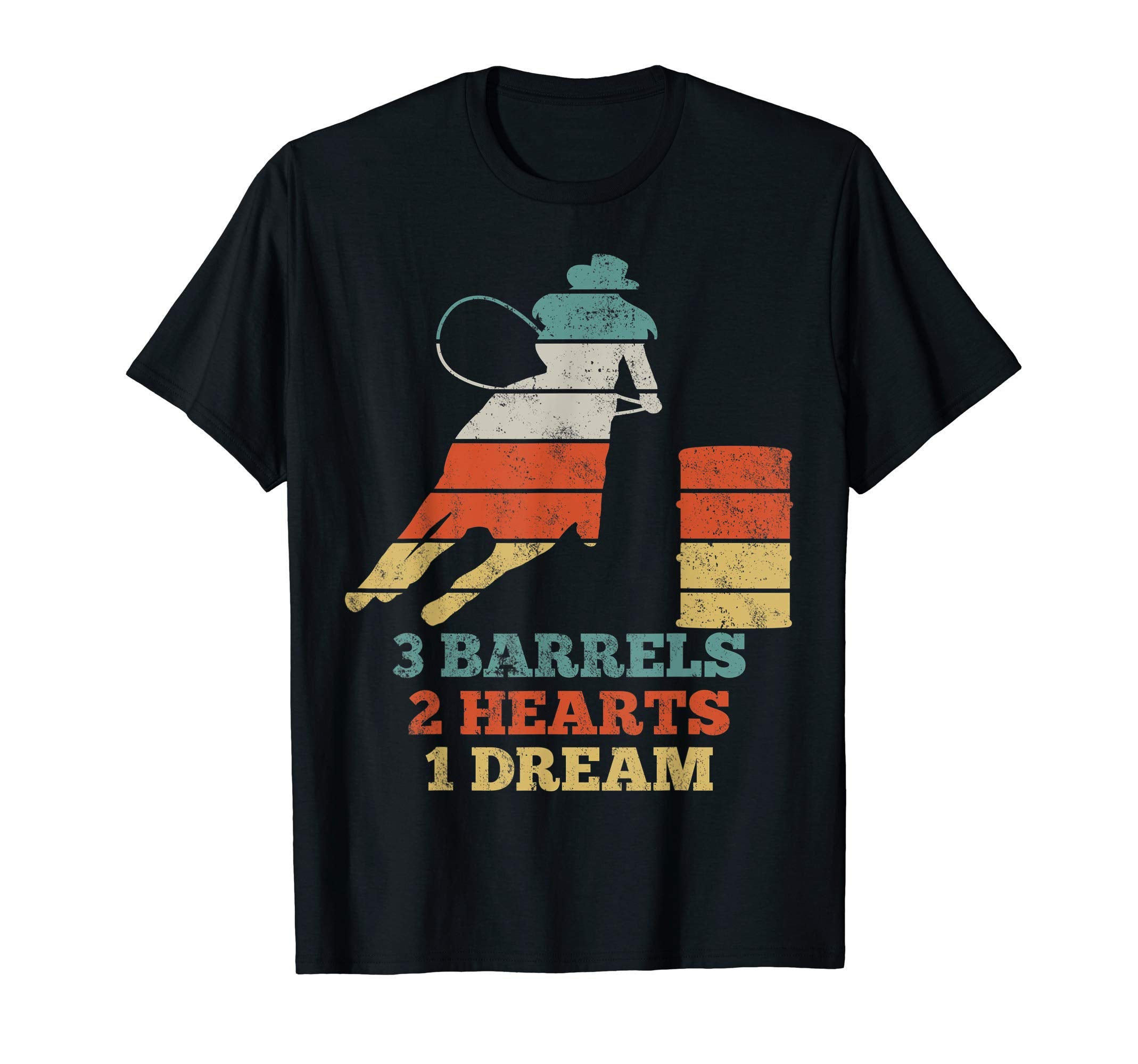 Barrel Racing Rodeo Western Gift T-Shirt - Novelty Apparel Unisex - T-Shirt, Sweatshirt, Hoodie