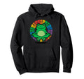 Funny Frog Yoga Lotus Pose Meditation Hoodie - Fun Novelty Design Unisex - T-Shirt, Sweatshirt, Hoodie