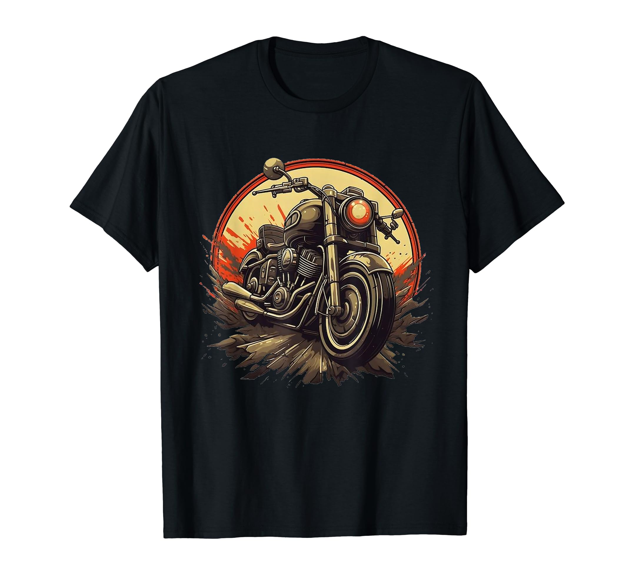 Ride Motorcycles Bike Cycle Biker T-Shirt - Minimalist Print Unisex - T-Shirt, Sweatshirt, Hoodie