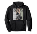 Biker Periodic Table Elements Hoodie - Casual Everyday Wear Men Women - T-Shirt, Sweatshirt, Hoodie
