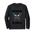 Antisocial Butterfly T-Shirt - Fun Novelty Design Men Women - T-Shirt, Sweatshirt, Hoodie