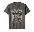 Meowdy Country Music Funny Western T-Shirt - Unique Graphic for Adults - T-Shirt, Sweatshirt, Hoodie