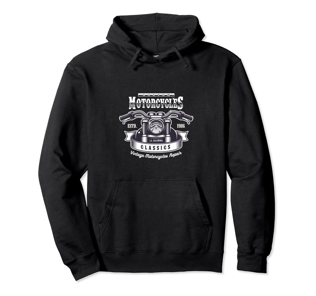 American Motorcycle Repair Hoodie - Aesthetic Graphic Unisex - T-Shirt, Sweatshirt, Hoodie