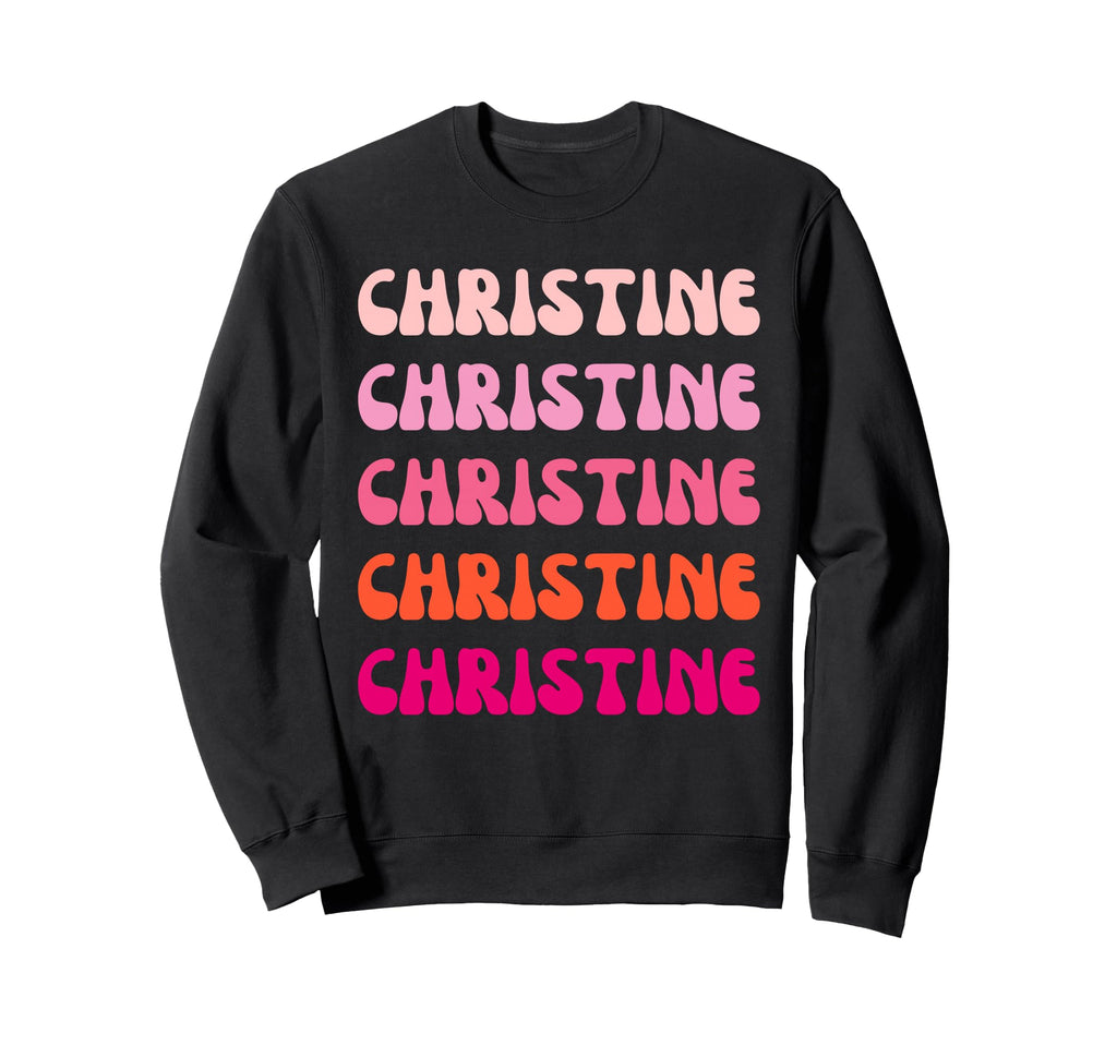 Christine Stack Sweatshirt - Graphic Print for Adults - T-Shirt, Sweatshirt, Hoodie