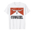 Bull Skull Cowgirls Western Life Rodeo T-Shirt - Trendy Graphic Men Women - T-Shirt, Sweatshirt, Hoodie