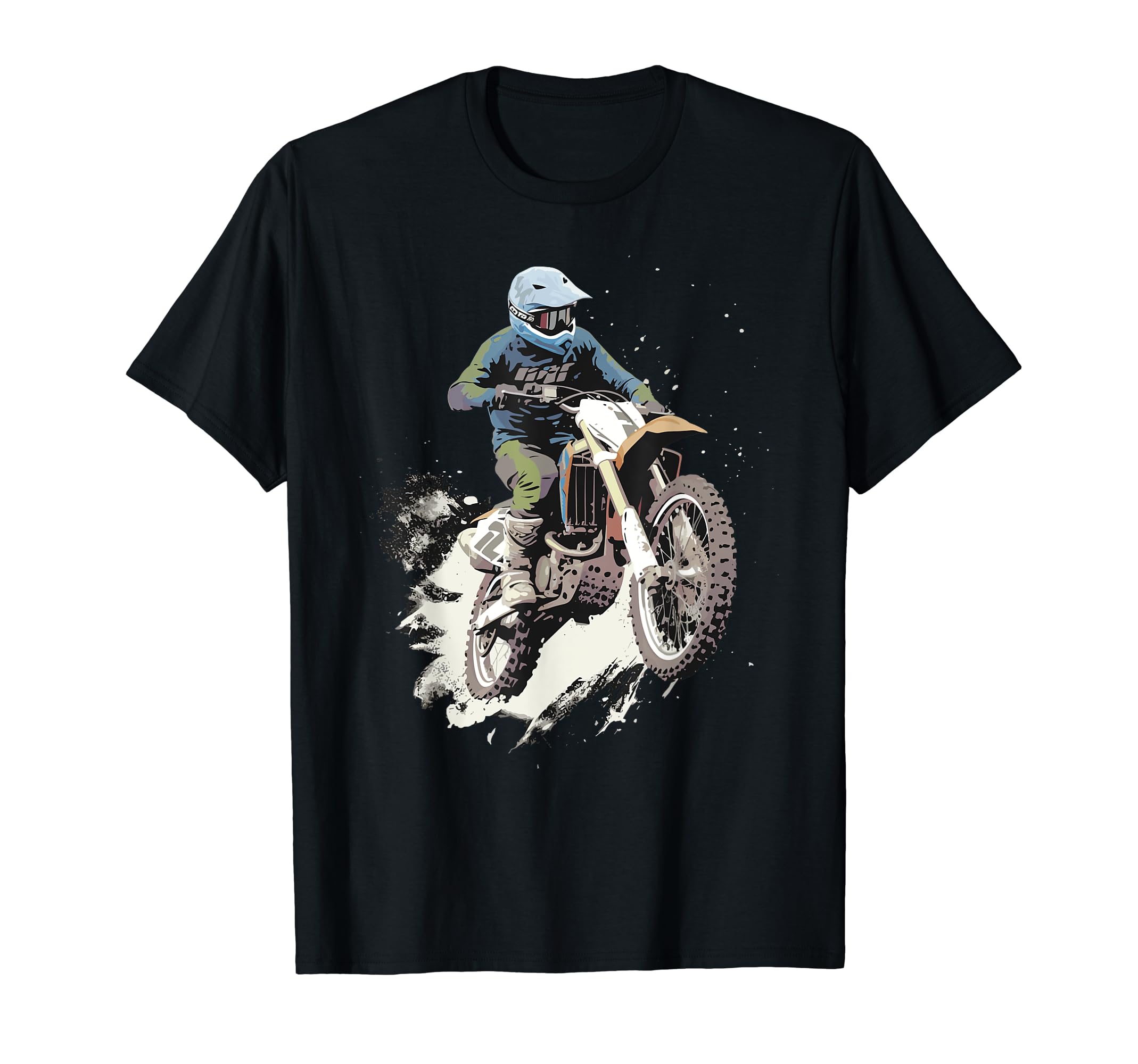 Dirt Bike Riding Motocross Racing T-Shirt - Aesthetic Graphic Men Women - T-Shirt, Sweatshirt, Hoodie