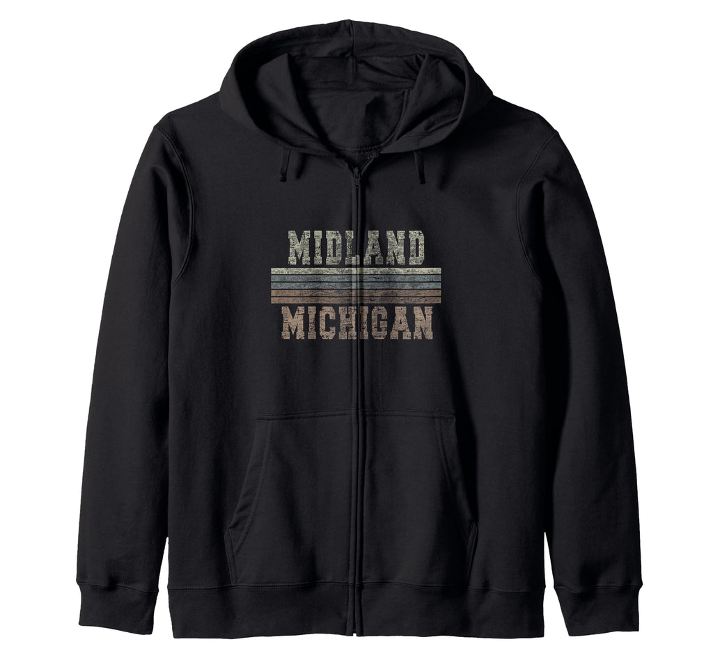 Michigan Born And Michigan Hoodie - Novelty Apparel Unisex - T-Shirt, Sweatshirt, Hoodie