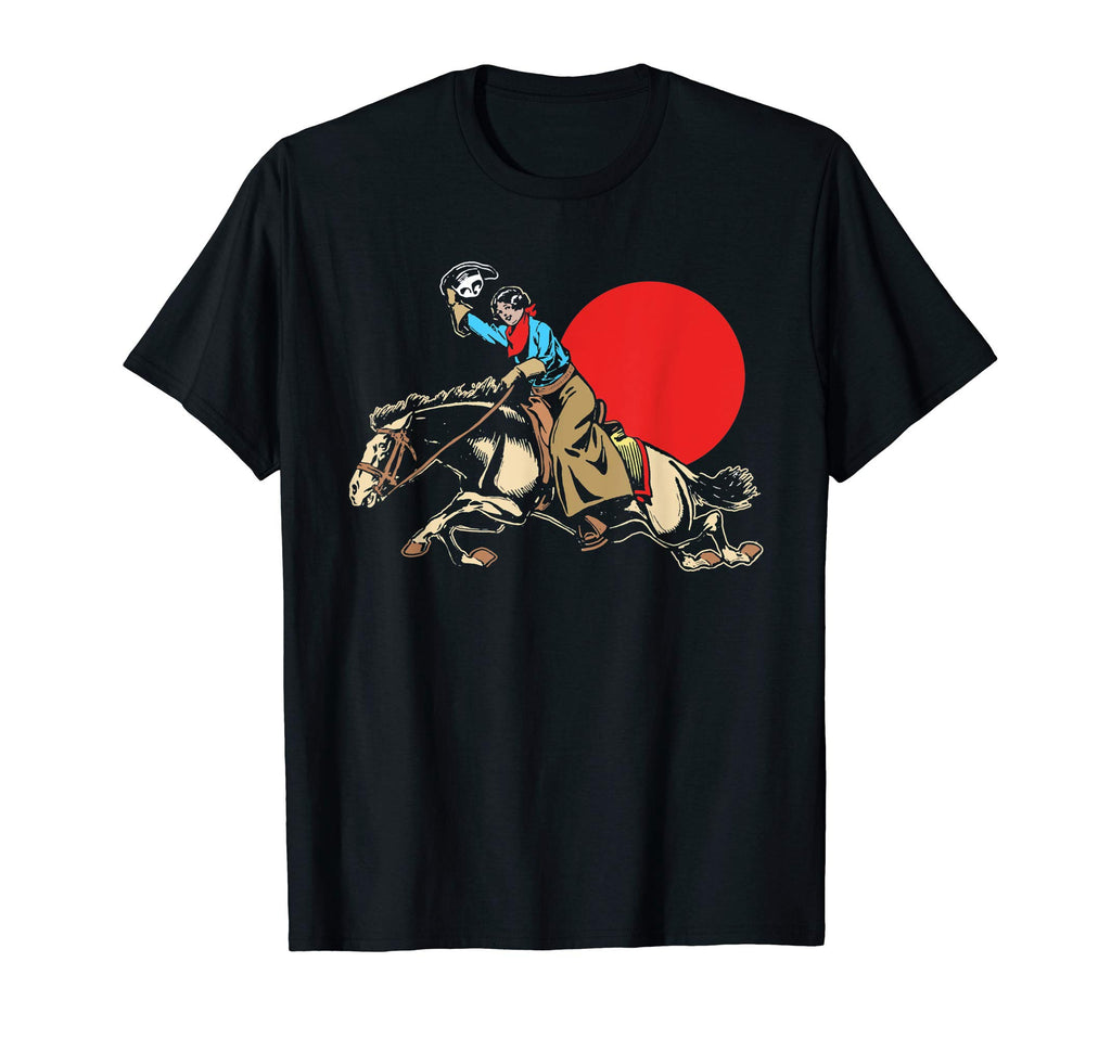 Cowgirl Horse Barrel Racer Horse T-Shirt - Streetwear Style for Adults - T-Shirt, Sweatshirt, Hoodie
