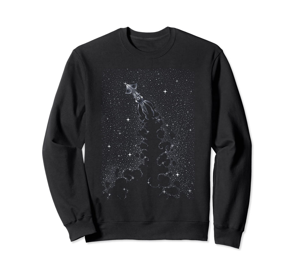 Octopus Distressed Octopus Sweatshirt - Novelty Apparel for Adults - T-Shirt, Sweatshirt, Hoodie
