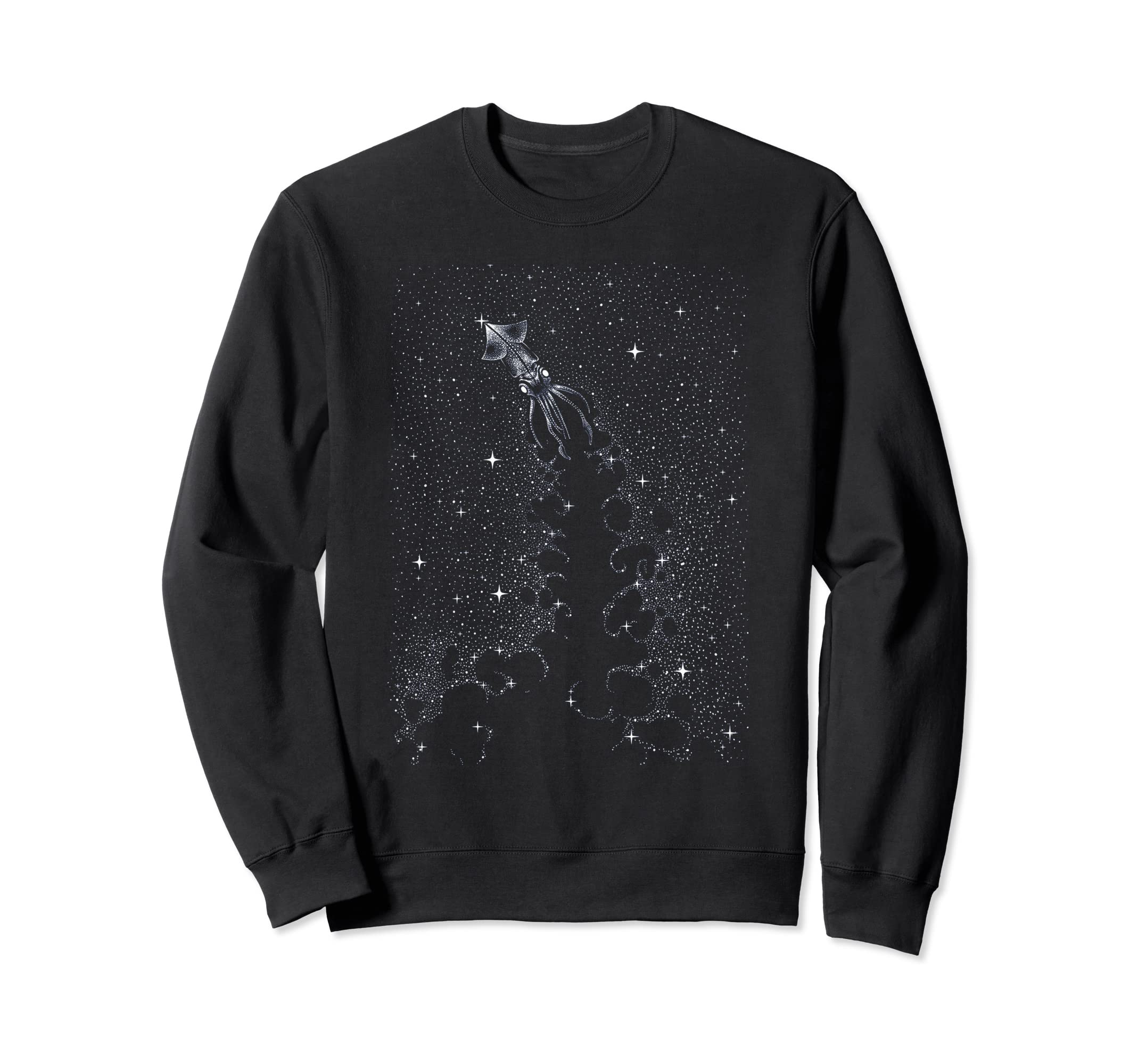 Octopus Distressed Octopus Sweatshirt - Novelty Apparel for Adults - T-Shirt, Sweatshirt, Hoodie