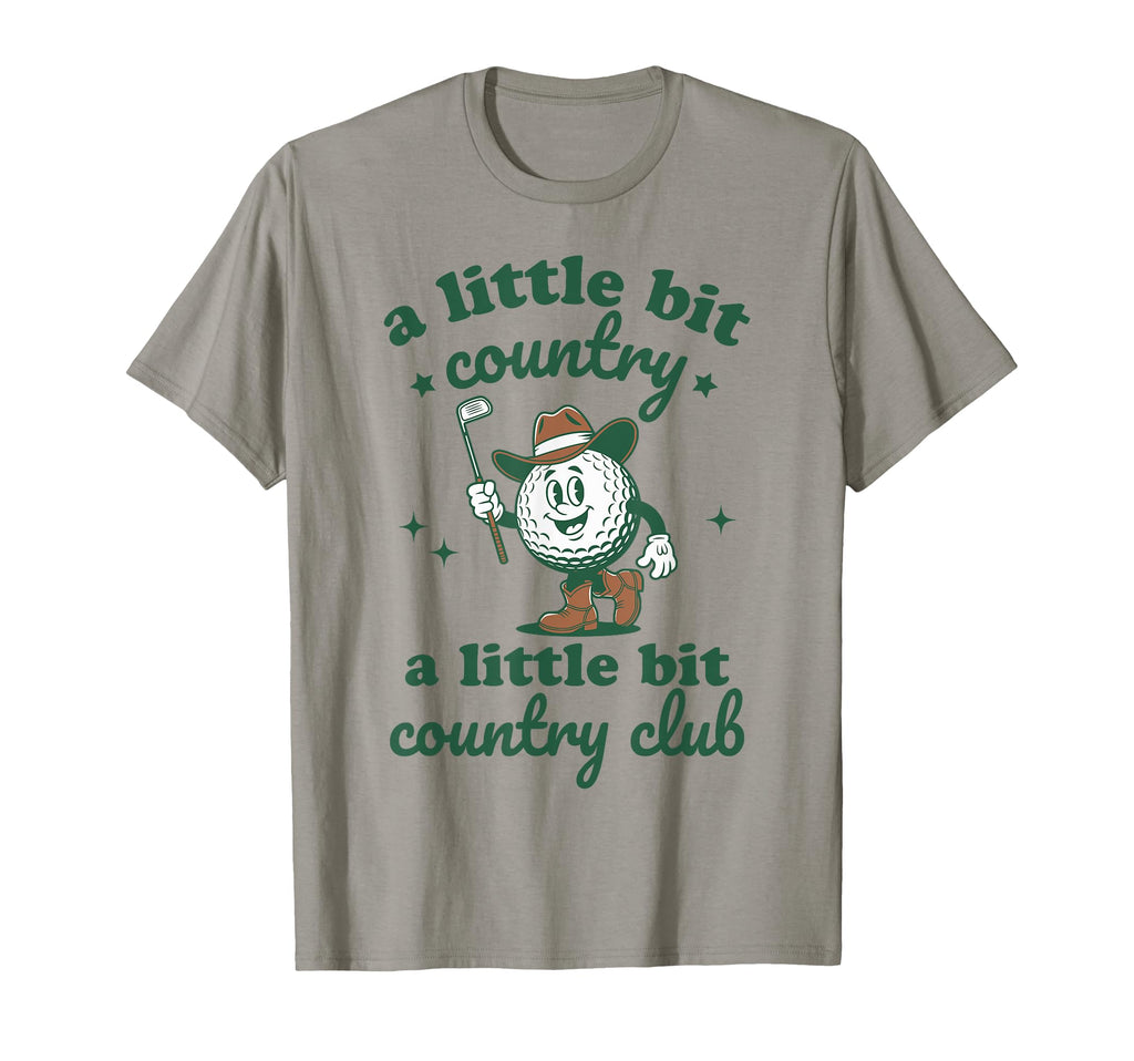 Country Golf Southern Cowgirl Golfing T-Shirt - Novelty Apparel for Adults - T-Shirt, Sweatshirt, Hoodie