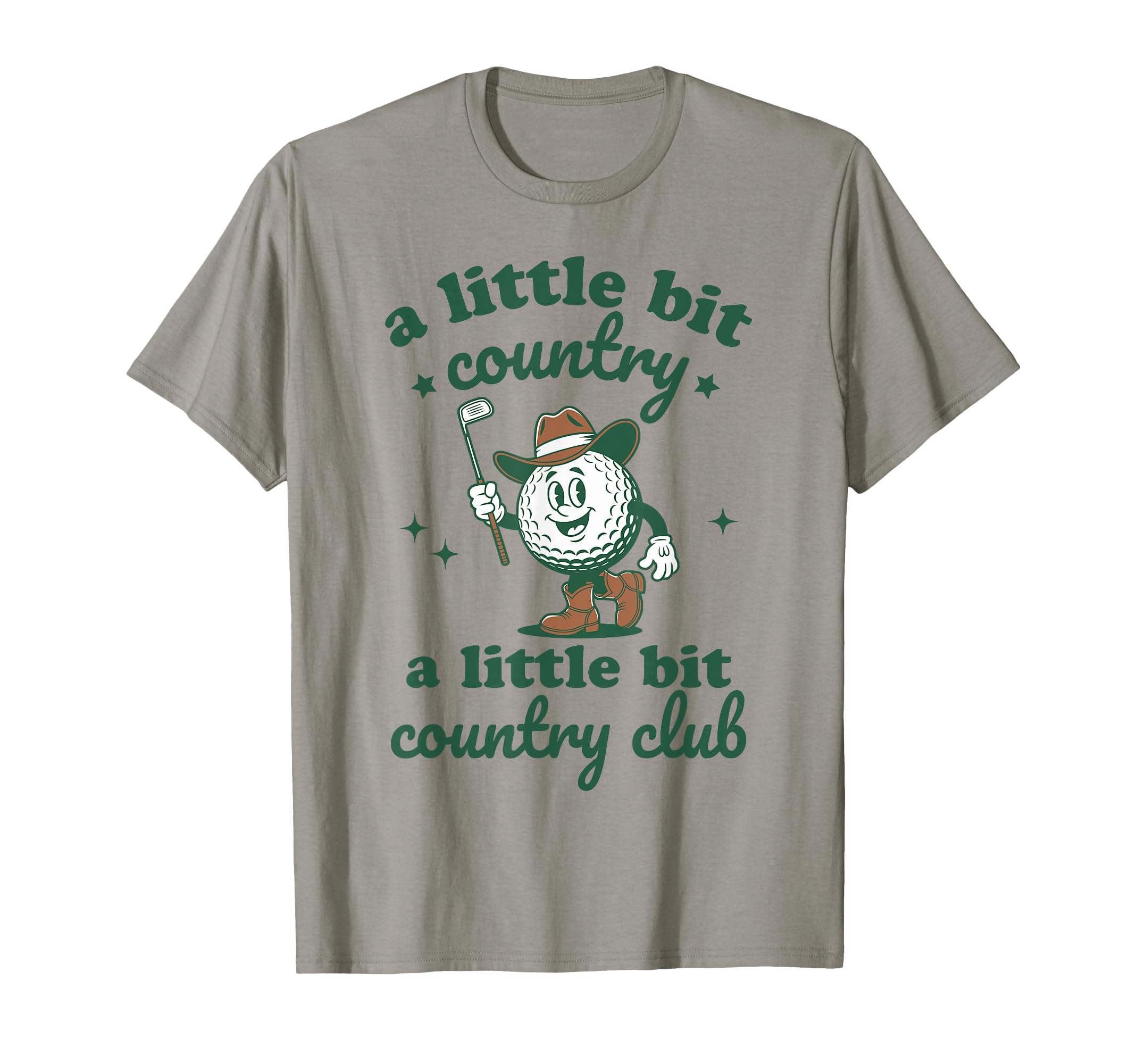 Country Golf Southern Cowgirl Golfing T-Shirt - Novelty Apparel for Adults - T-Shirt, Sweatshirt, Hoodie