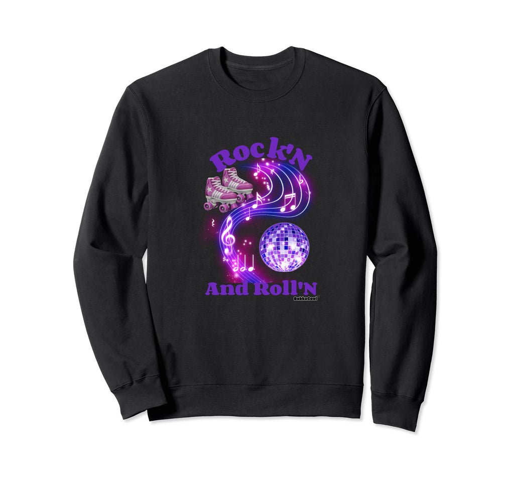 Roller Skate 70S Disco Sweatshirt - Minimalist Print Unisex - T-Shirt, Sweatshirt, Hoodie