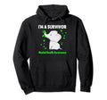 Elephant Im Survivor Mental Health Hoodie - Unique Graphic Men Women - T-Shirt, Sweatshirt, Hoodie