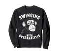 Monkey Overthinkers And Mental Sweatshirt - Custom Art Print Men Women - T-Shirt, Sweatshirt, Hoodie