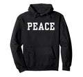 Peace Minimalist Calm Mindfulness Hoodie - Casual Everyday Wear Men Women - T-Shirt, Sweatshirt, Hoodie