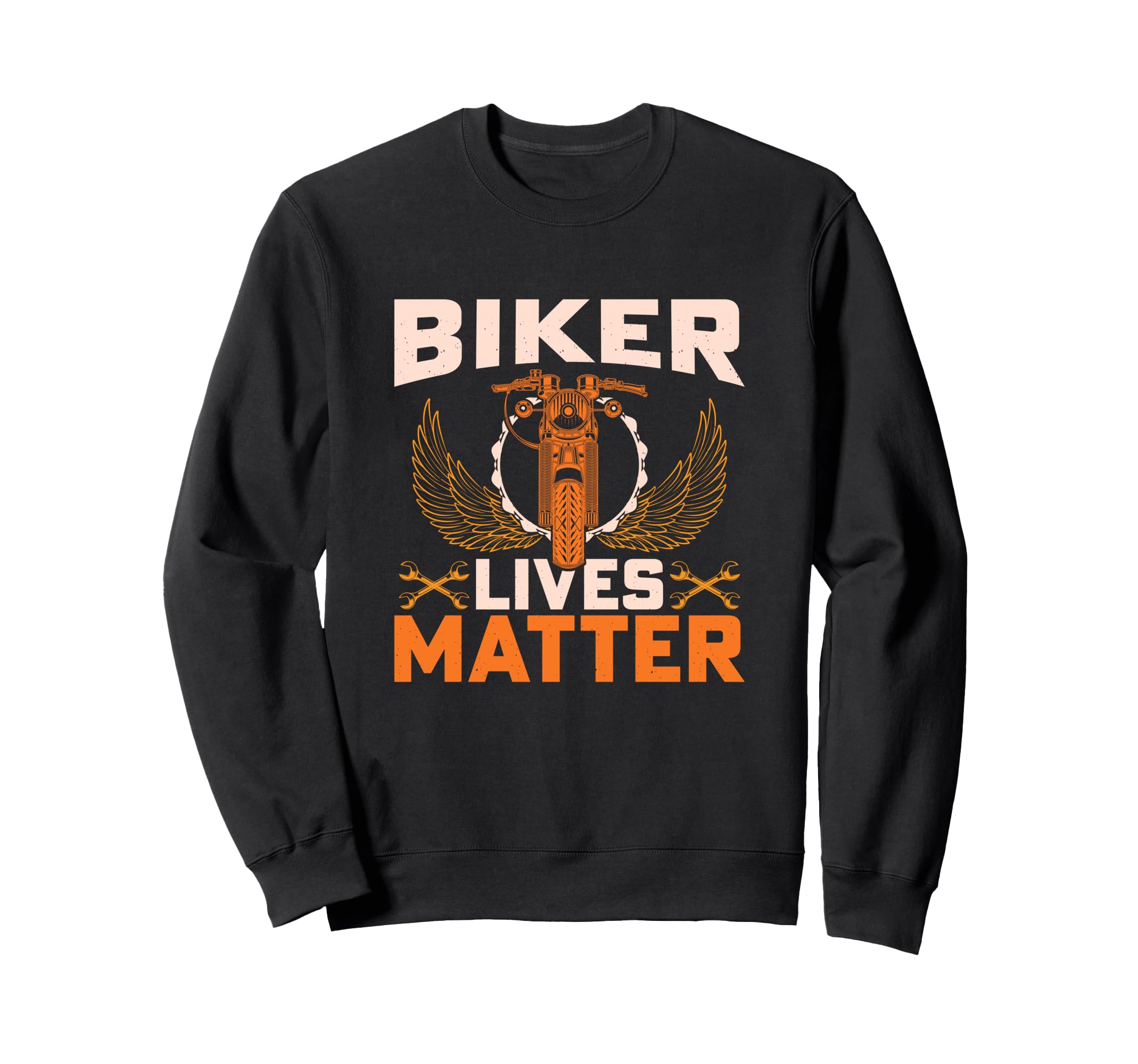 Biker Lives Matter Motorcycle Sweatshirt - Minimalist Print Unisex - T-Shirt, Sweatshirt, Hoodie