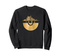 Vinyl Record Player Disco Music Sweatshirt - Aesthetic Graphic Men Women - T-Shirt, Sweatshirt, Hoodie