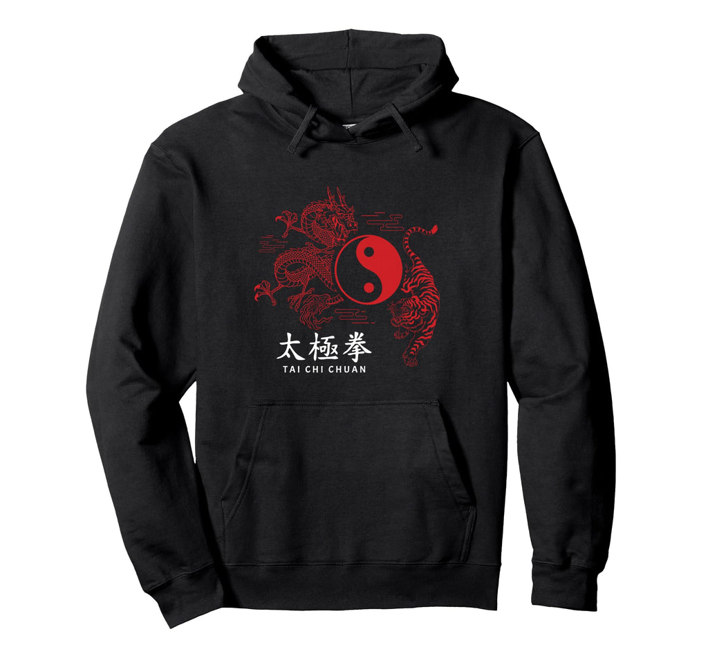 Tai Chi Meditation Martial Arts Zen Hoodie - Streetwear Style Unisex - T-Shirt, Sweatshirt, Hoodie