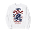 Palmetto Florida Usa Motorcycle Sweatshirt - Custom Art Print Men Women - T-Shirt, Sweatshirt, Hoodie