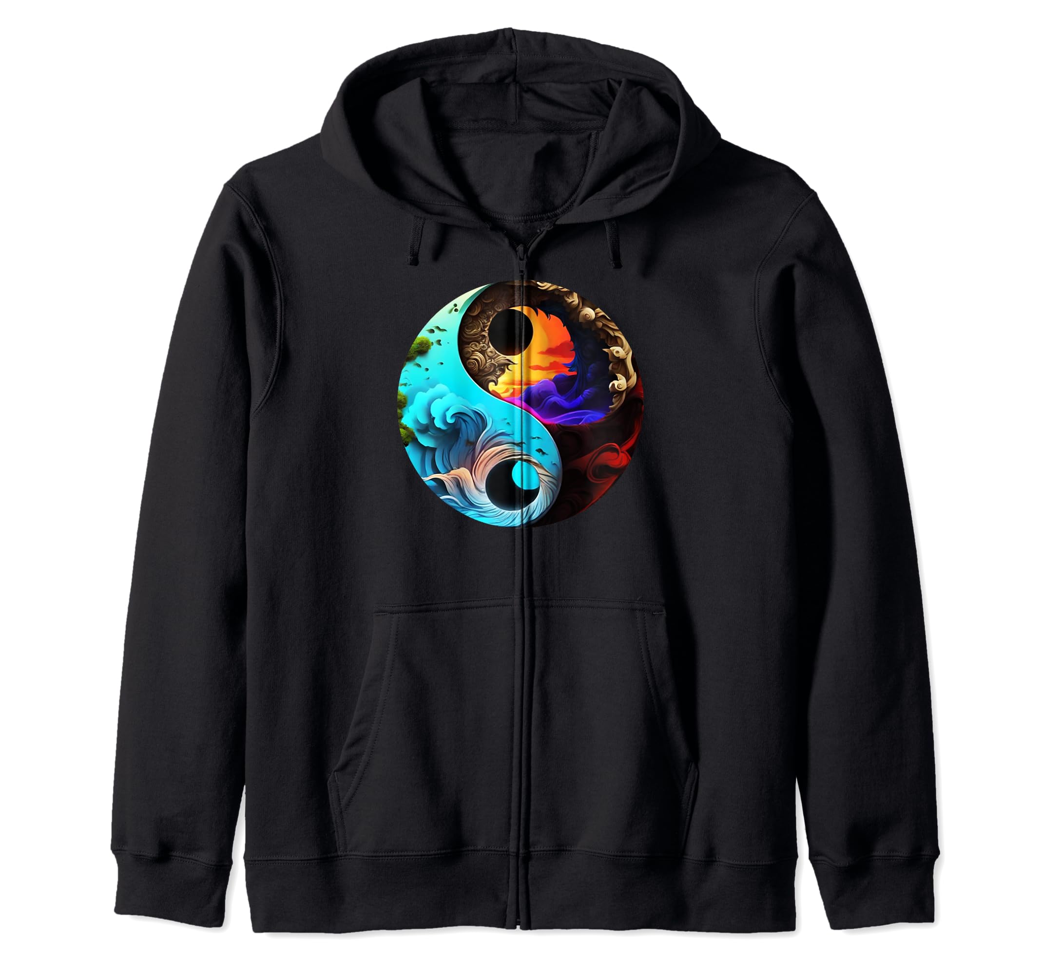 Qigong Tai Chi Meditation Designs Sweatshirt - Trendy Graphic Men Women - T-Shirt, Sweatshirt, Hoodie