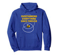 Overthinking Everything Bee Hoodie - Custom Art Print Men Women - T-Shirt, Sweatshirt, Hoodie