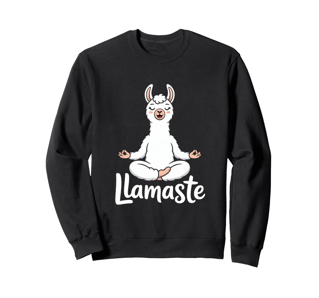 Llamaste Yoga Llama Meditation Sweatshirt - Streetwear Style for Adults - T-Shirt, Sweatshirt, Hoodie