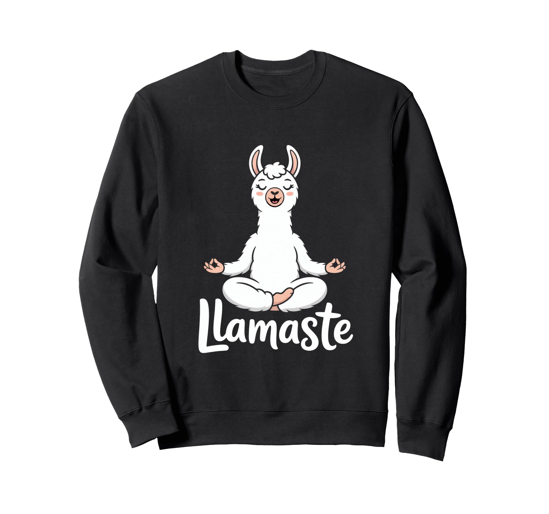 Llamaste Yoga Llama Meditation Sweatshirt - Streetwear Style for Adults - T-Shirt, Sweatshirt, Hoodie