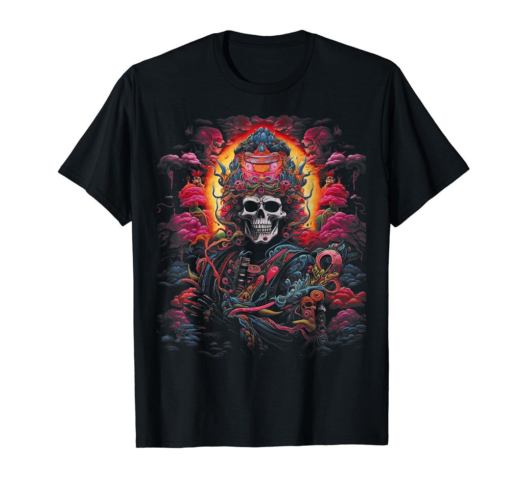 70S 80S Skull Skeleton Goth 18 T-Shirt - Casual Everyday Wear Unisex - T-Shirt, Sweatshirt, Hoodie