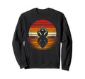 Orangutan Sunset Safari 70S Sweatshirt - Unique Graphic for Adults - T-Shirt, Sweatshirt, Hoodie