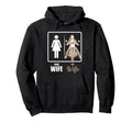 Your Wife My Wife Biker Wife Valentine Hoodie - Custom Art Print Unisex - T-Shirt, Sweatshirt, Hoodie