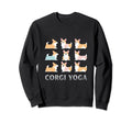 Corgi Yoga Meditation Workout Exercise Sweatshirt - Novelty Apparel Unisex - T-Shirt, Sweatshirt, Hoodie