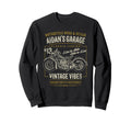 Aidans Garage Motorcycle Sweatshirt - Graphic Print Men Women - T-Shirt, Sweatshirt, Hoodie