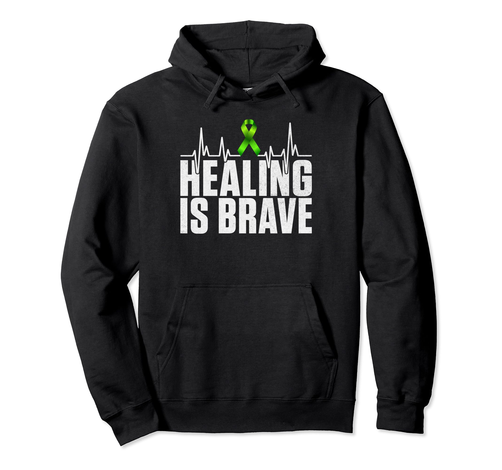Healing Is Brave Mental Health Hoodie - Trendy Graphic Men Women - T-Shirt, Sweatshirt, Hoodie