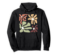 Abstract Flower Floral Groovy Hoodie - Aesthetic Graphic Unisex - T-Shirt, Sweatshirt, Hoodie